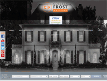 Tablet Screenshot of colleenfrost.com